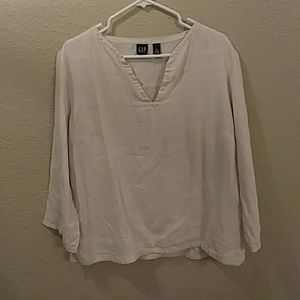 GAP cream color blouse